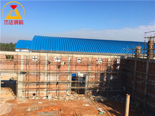 广元砂石料厂拱壳屋面更换项目 携手鹤壁三久电气，打造安全高效新空间